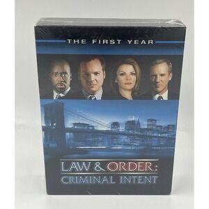 Law & Order Criminal Intent: Season 1 (DVD, 2001) Brand NEW - SEALED